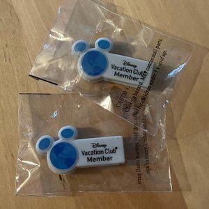SET OF TWO Disney Vacation Club DVC sliders for Magic Band
